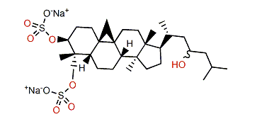 Cycloartan-3b,23xi,29-triol 3,29-disulfate